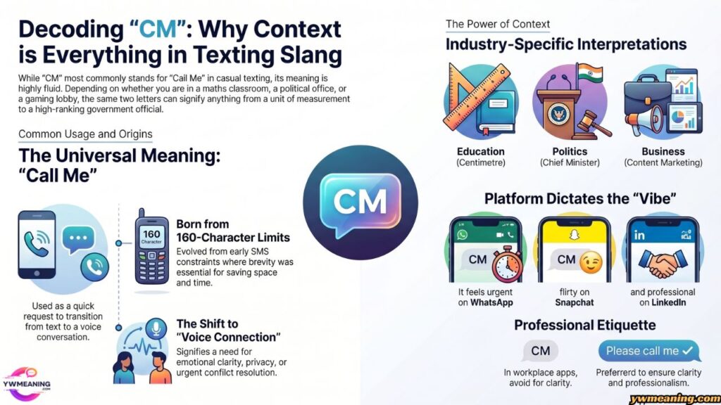 CM Meaning in Text