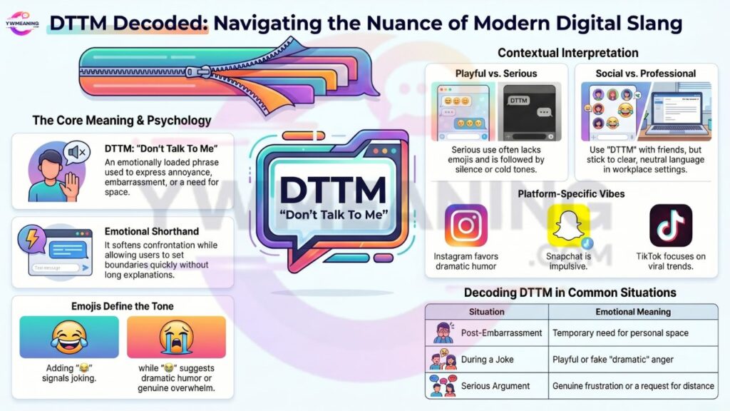 DTTM Meaning in Text
