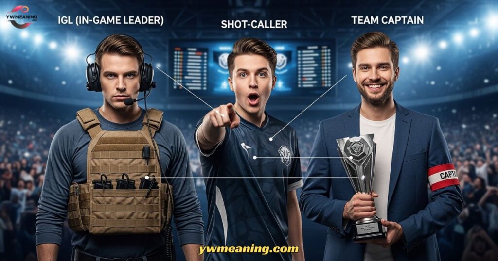 IGL vs Shot-Caller vs Team Captain