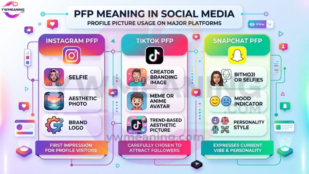 PFP Meaning in Social Media (Instagram, TikTok, Snapchat)