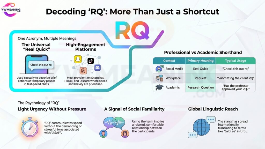 RQ Meaning in Text