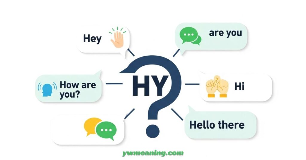 What Does HY Mean in Text