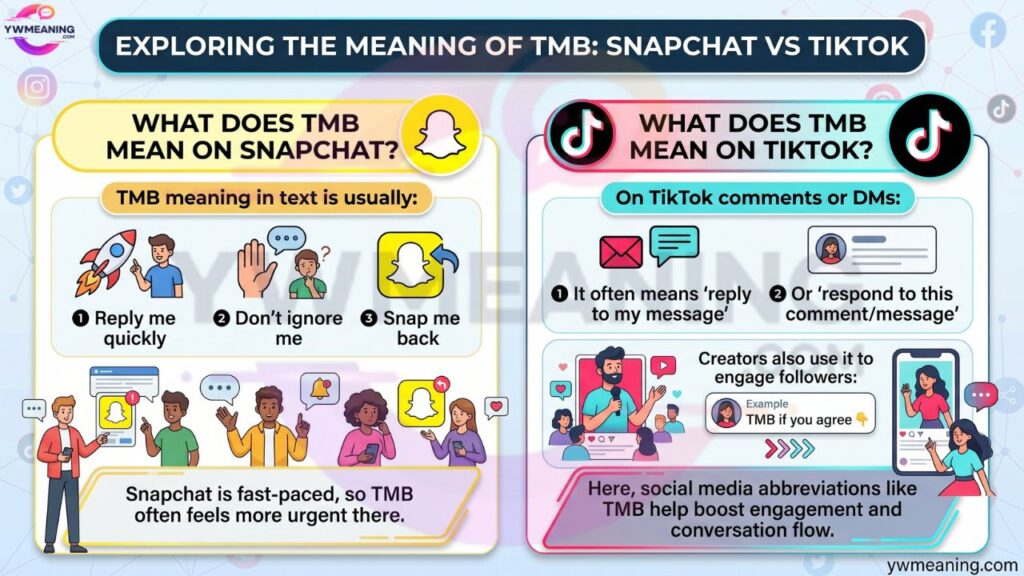 What Does TMB Mean on Snapchat and TikTok