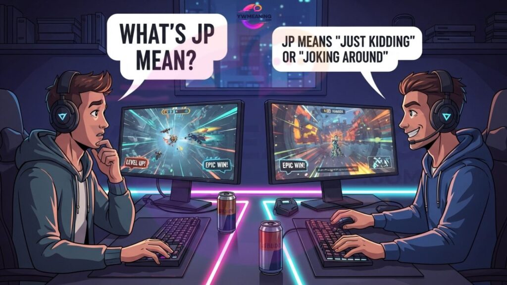 Whats JP Mean in a Text During Gaming?