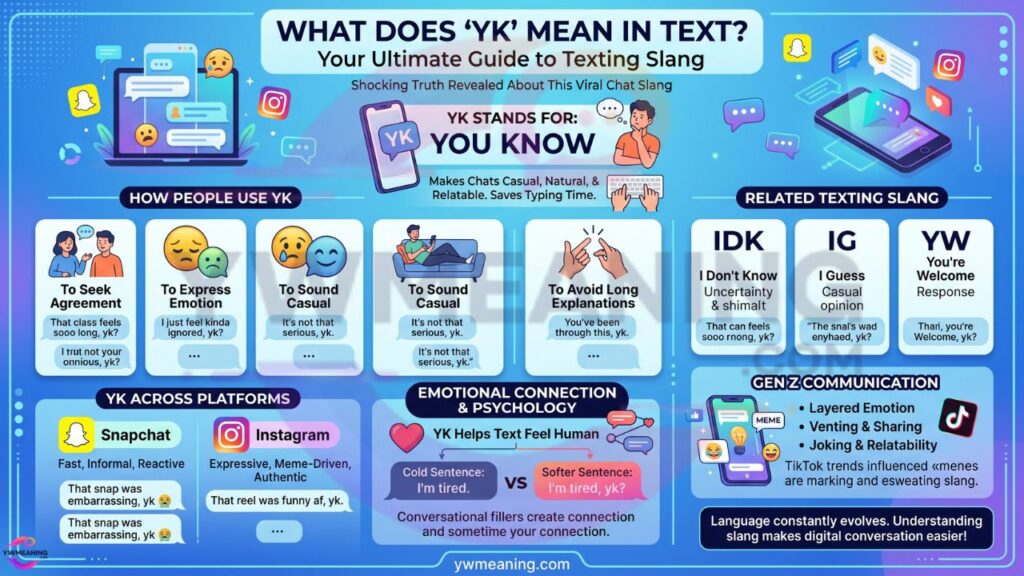 YK Meaning in Text