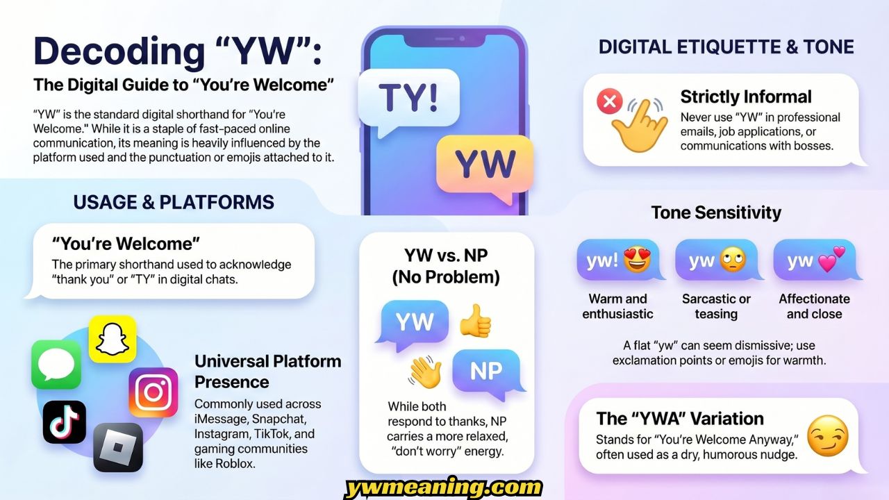 YW Meaning: What Does YW Mean in Texting and Social Media?