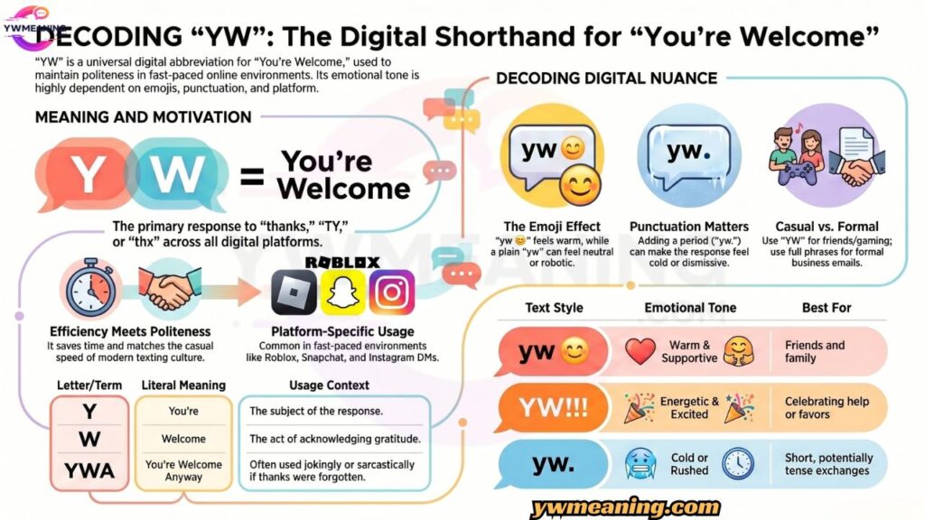 YW Meaning in Text
