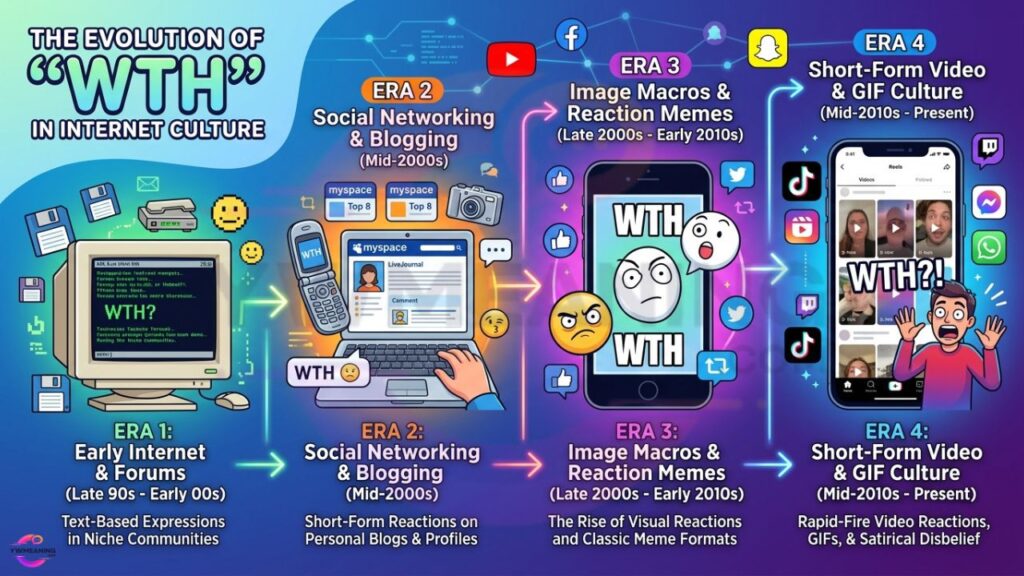 Evolution of WTH in Internet Culture