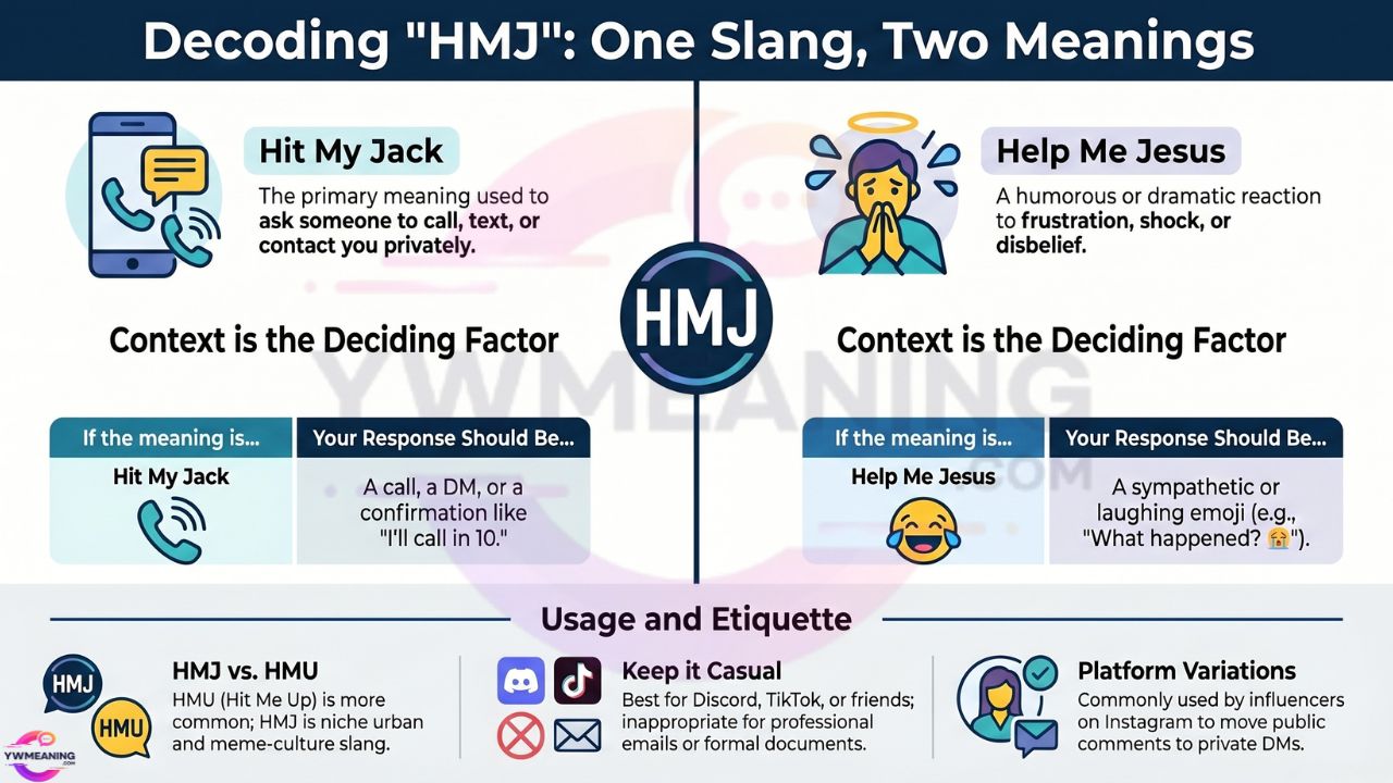 HMJ Meaning in Text