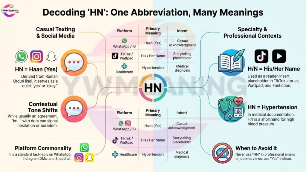 HN Meaning in Text
