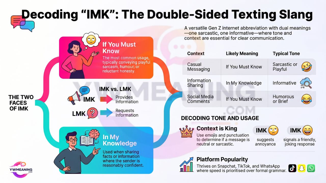 IMK Meaning in Text