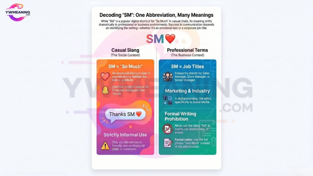 SM Meaning in Text