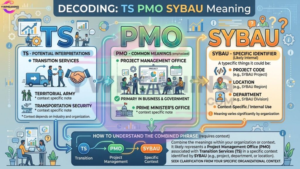 TS PMO SYBAU Meaning