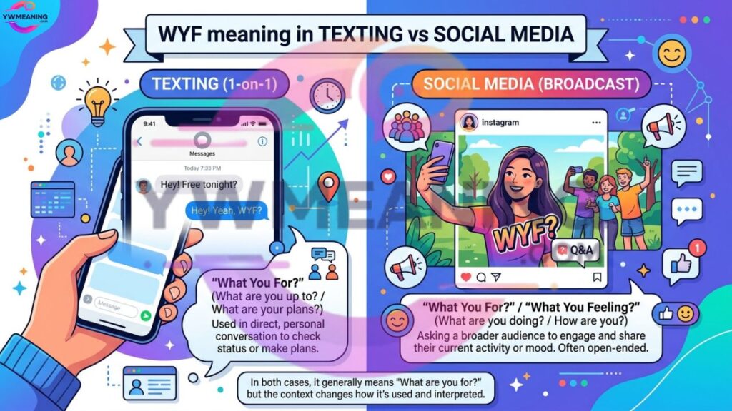 WYF Meaning in Texting vs Social Media