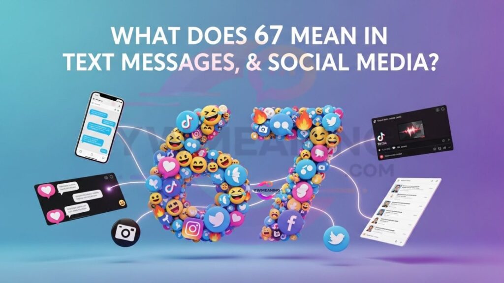 What Does 67 Mean in Text Messages, TikTok & Social Media?