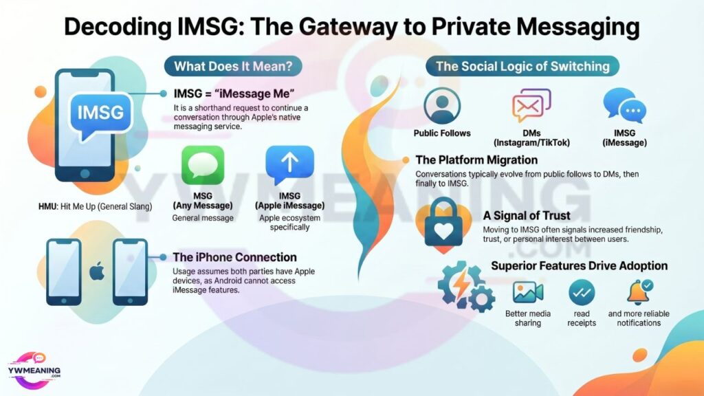 What Does IMSG Mean in Text