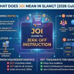 What Does JOI Mean in Slang