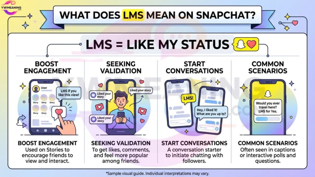 What Does LMS Mean on Snapchat