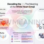White Heart Emoji Meaning in Text Messages