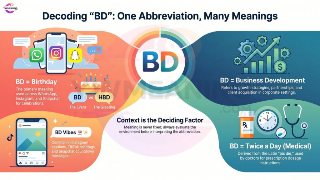 bd meaning in text