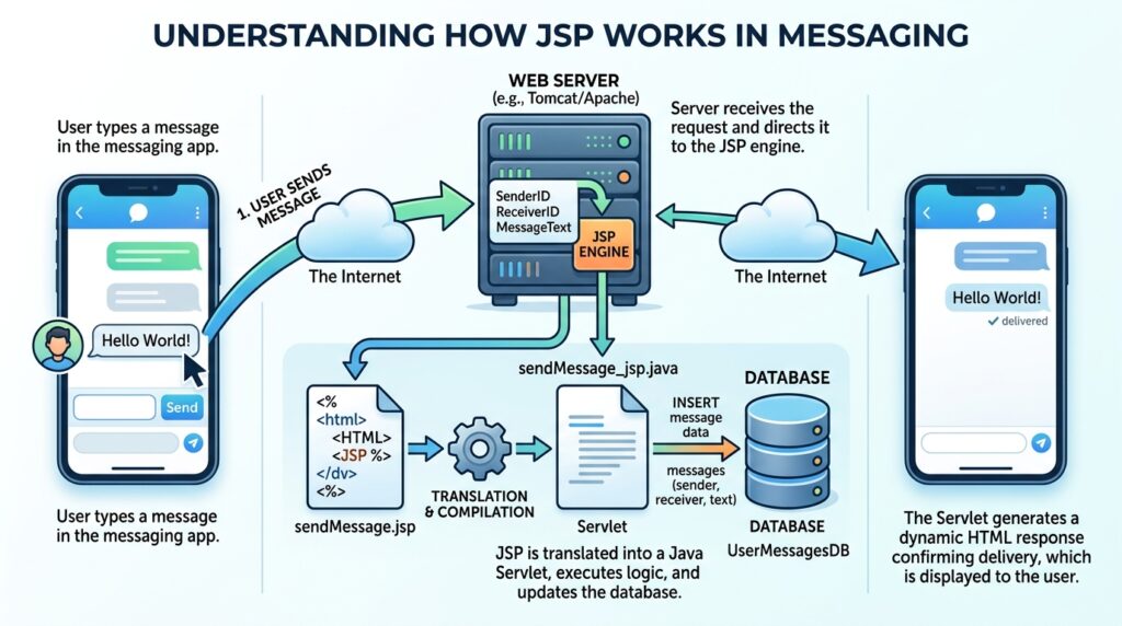 How JSP Works in Everyday Messaging