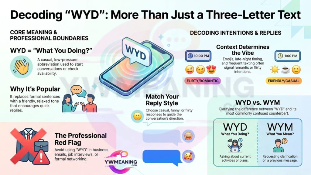 WYD Meaning in Text