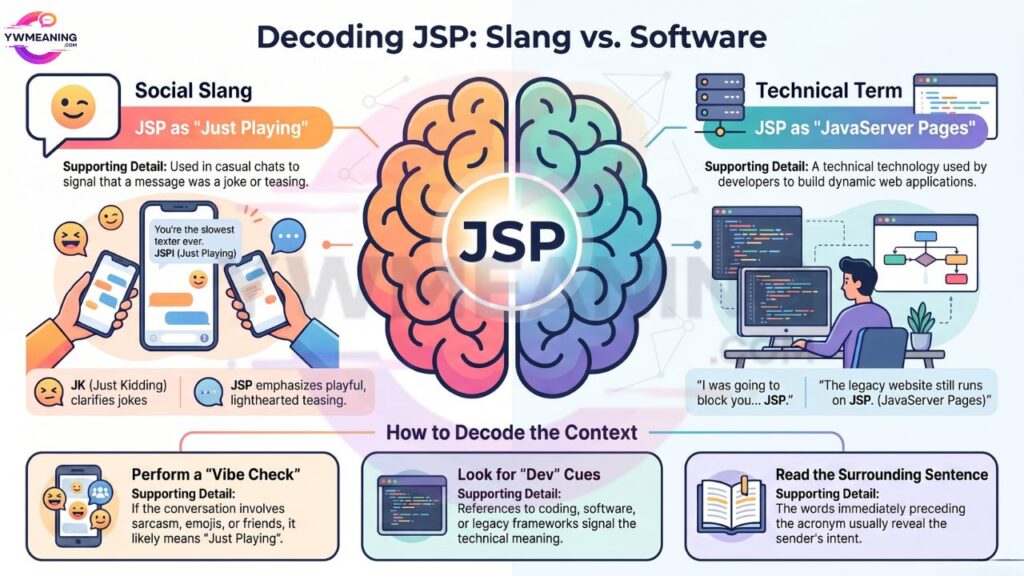 What Does JSP Mean in Texting