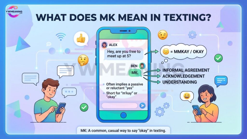 What Does MK Mean in Texting?