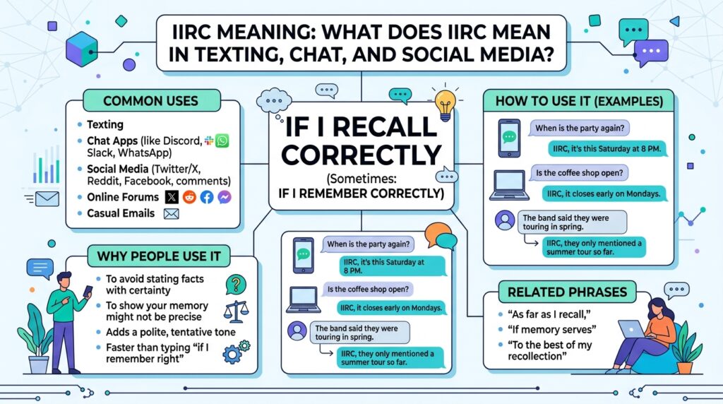 What Does IIRC Mean in Texting